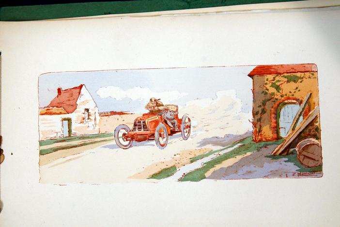 Appraisal: 1910 Ernest Montaut Automobile Racing Print Book, “Dix Ans de Courses.”