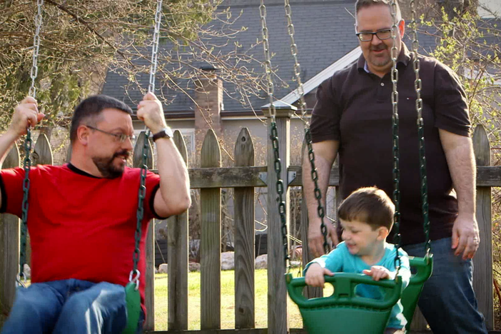 Two dads raise their 4-year old with help from PBS Kids