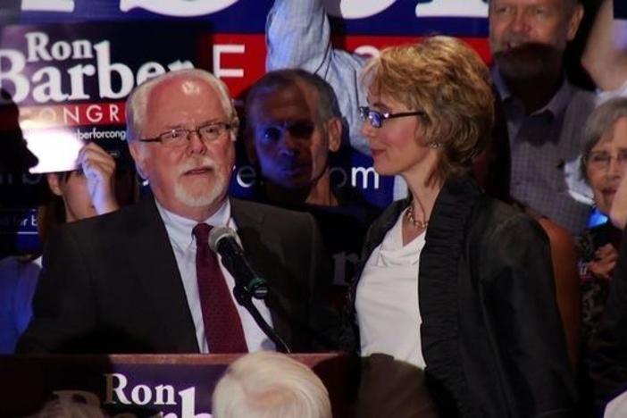 Democrat Ron Barber's beats Republican Jesse Kelly in Tuesday's special election.