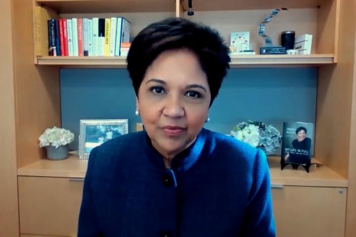 Indra Nooyi joins the show.