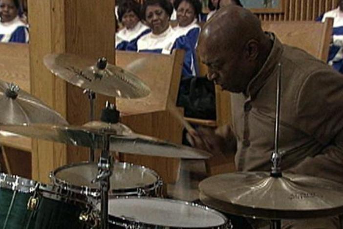 Renowned jazz drummer Roy Haynes pays musical tribute in honor of Martin Luther King Jr.