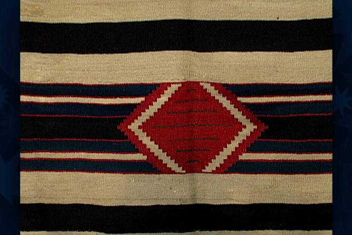 Appraisal: Navajo Chief's Blanket, ca. 1870, from Vintage Tulsa.