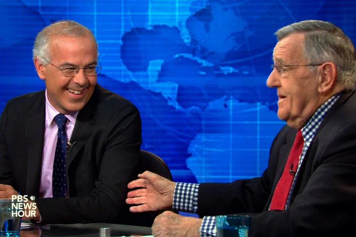 Shields and Brooks on Baltimore police problems, Bernie Sanders’ election entrance