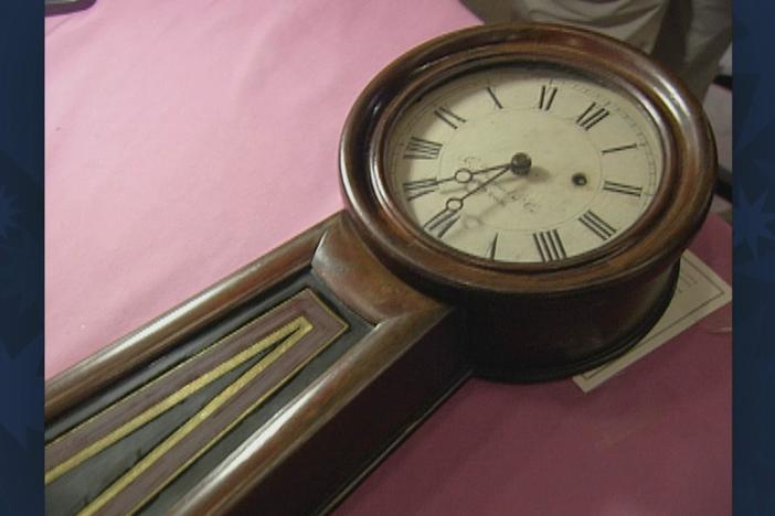 Appraisal: Banjo Clock, ca. 1865, from Vintage Madison.