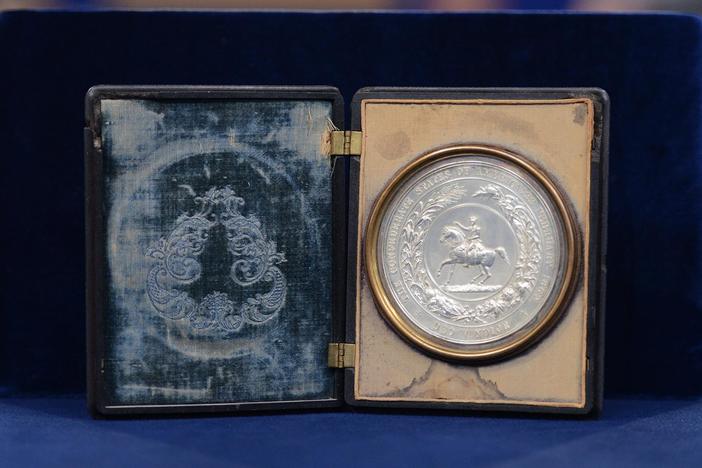 Appraisal: Commemorative Confederate Medal & Case, from Bismarck, Hour 2.