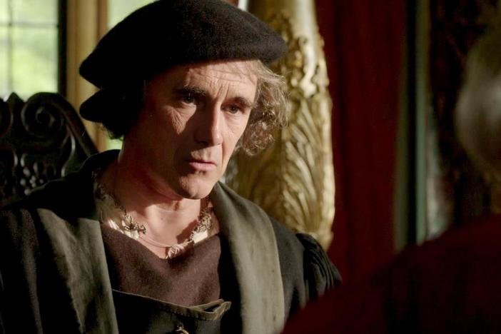 See a scene from the series premiere of Wolf Hall.