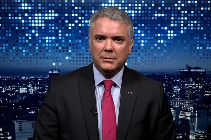 Colombia's President Iván Duque joins the program.