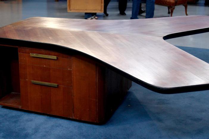 Appraisal: 1950 Vladimir Kagan's Partners Desk, from Seattle Hour 1.