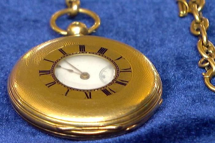 Appraisal: Presentation Pocket Watch & Fob, ca. 1860, from Junk in the Trunk 3.