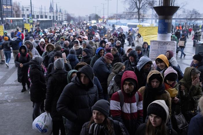 Fleeing a brutal war, millions of Ukrainian refugees face a bleak and uncertain future