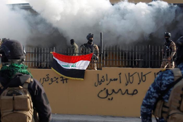 Crisis at U.S. Embassy in Baghdad is over, but tensions remain