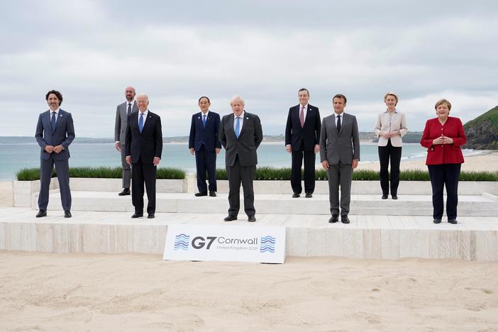 Biden meets with G-7 leaders to discuss global vaccinations, taxes on world's wealthiest