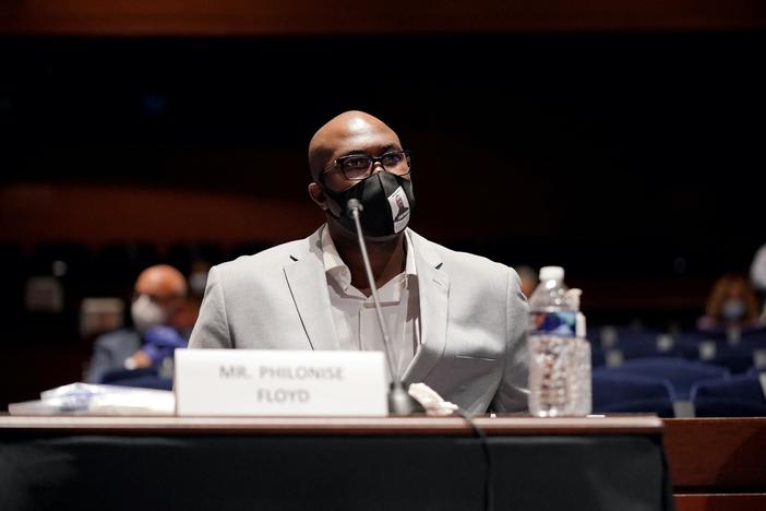 On Capitol Hill, George Floyd's brother appeals for changes to policing