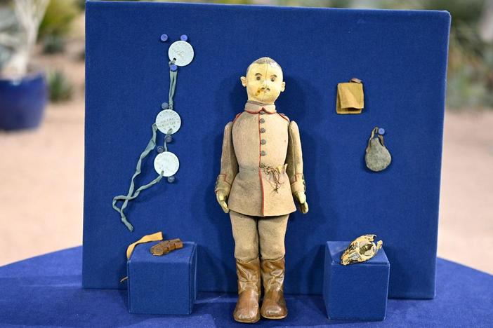 Appraisal: Steiff German Soldier Doll Set, ca. 1915