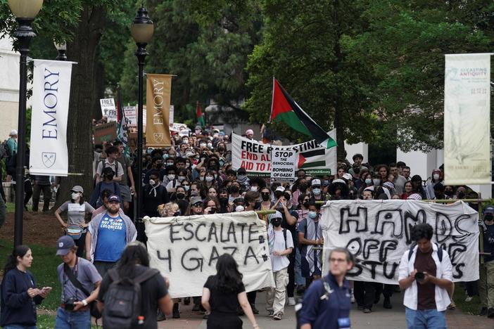 Student journalists discuss covering the campus protests against Israel's war in Gaza