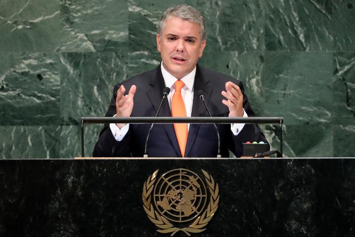 Colombia's President Duque on environmental terrorism, migration and democracy