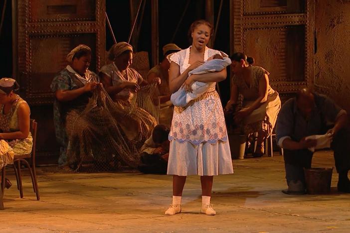 Relish performances by Eric Owens as Porgy and Laquita Mitchell as Bess in this classic.