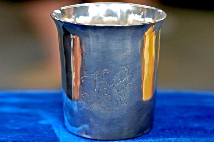 Appraisal: Nathaniel Greene's Silver Presentation Cup, ca. 1780, from Jacksonville Hour 1.