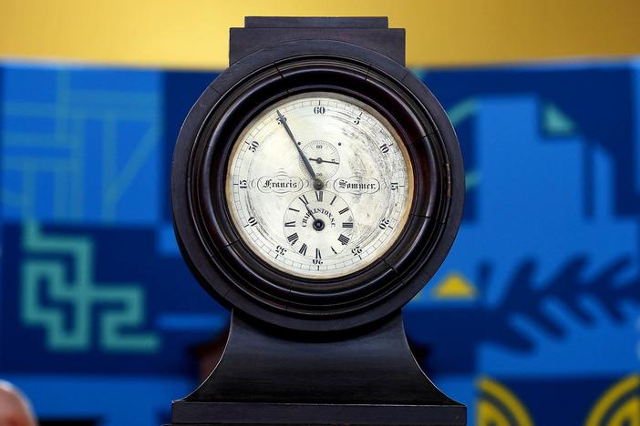 Appraisal: Francis Sommer Astronomical Regulator Clock, ca. 1870, from Charleston Hr 2.