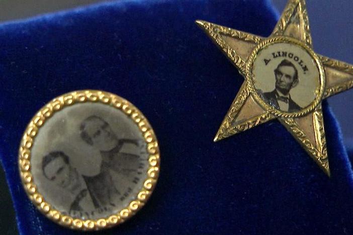 Appraisal: Abraham Lincoln Campaign Buttons, ca. 1860, from Boston Hour 2.