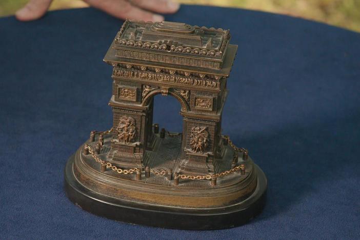 Appraisal: French Arc de Triomphe Bronze, ca. 1890