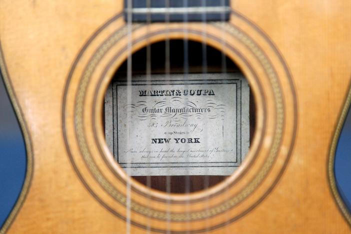 Appraisal: Martin & Coupa Guitar, ca. 1845, from Myrtle Beach Hour 2.