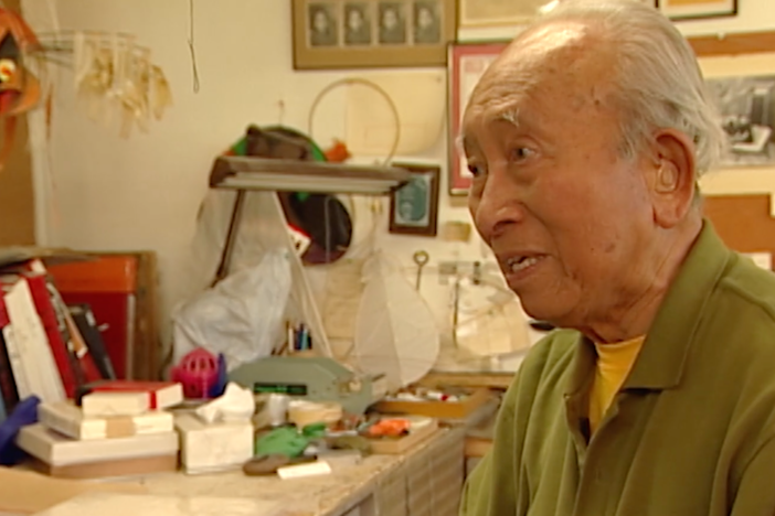 When a supervisor noticed Tyrus Wong's work, he was asked to paint for the film "Bambi"