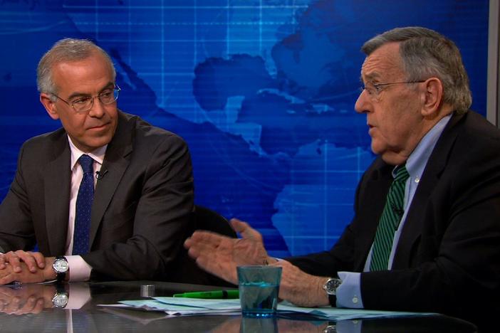 Columnists Mark Shields and David Brooks analyze the week's top stories.