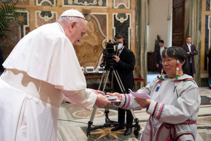 News Wrap: Pope Francis apologizes to Canada’s Indigenous for Catholic school abuse