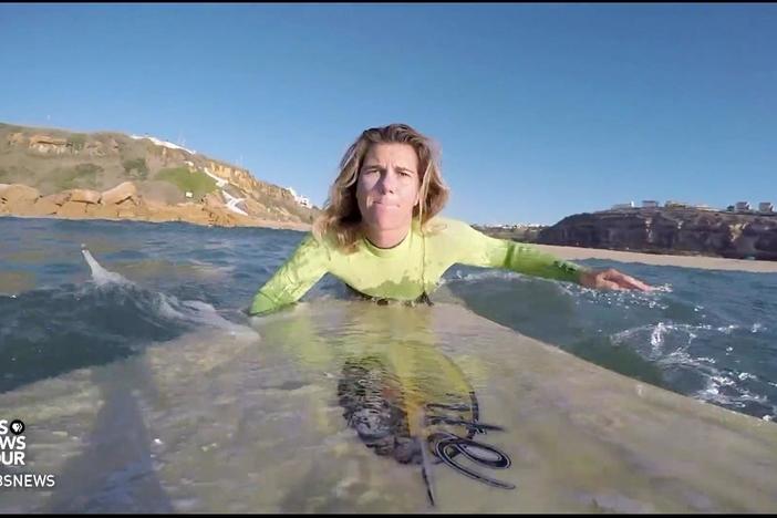 How big waves are helping this female surfer overcome her biggest fears