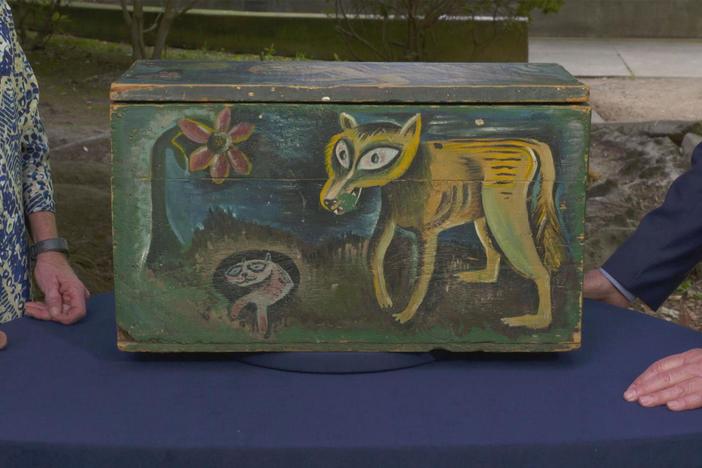 Appraisal: Donald Bush Cordry Painted Box, ca. 1930