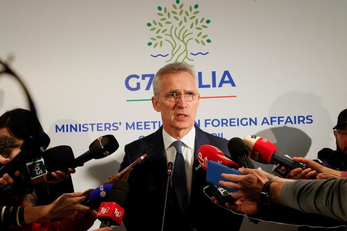 NATO head Stoltenberg on whether delayed U.S. aid can still make a difference in Ukraine