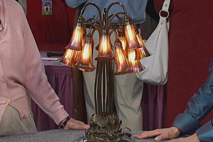 Appraisal: Tiffany Studios "Pond Lily" Lamp, from Vintage Denver.