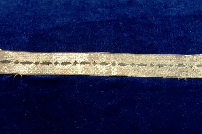 Appraisal: Italian Gold Bracelet, ca. 1950, from Bismarck, Hour 2.