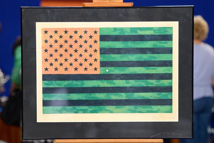Appraisal: 1969 Jasper Johns Flag Print, from Albuquerque, Hour 2.
