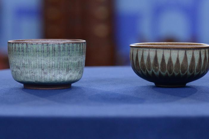 Appraisal: Harrison McIntosh Pottery Bowls, from Bismarck, Hour 3.