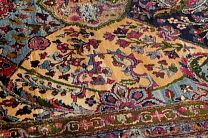 Appraisal: Kirman Carpet, ca. 1910, from Vintage Milwaukee.
