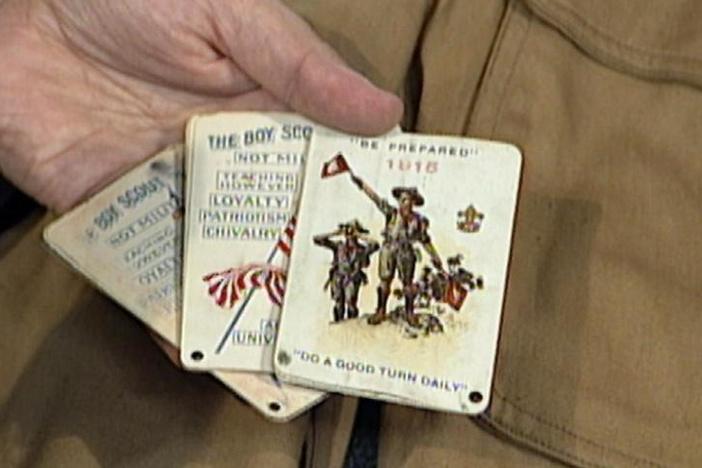 Appraisal: Boy Scout Uniform & Cards, from Vintage Louisville.