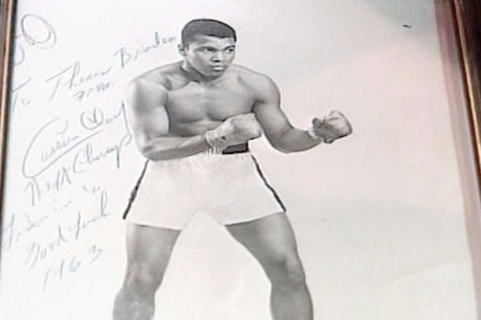 Appraisal: 1963 Cassius Clay-signed Photo, from Vintage New Orleans.