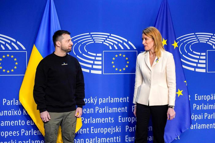 News Wrap: Zelenskyy asks European Parliament for more support for Ukraine