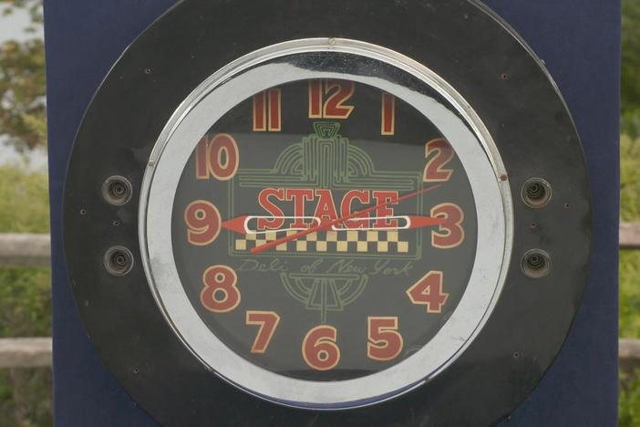 Appraisal: Stage Deli Decorative Wall Clock, ca. 1970