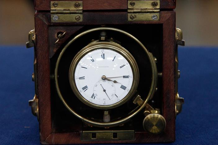 Appraisal: Thomas Earnshaw Marine Chronometer, ca. 1815, from Treasures on the Move.
