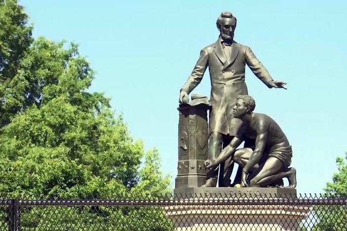 These Black Americans see a statue memorializing Lincoln in different ways