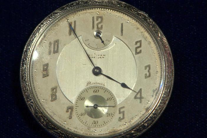 Appraisal: 1908 Waltham Premier Maximus Gold Pocket Watch, from Spokane Hour 2.