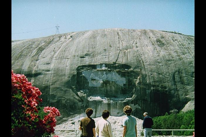 Explore the history of the largest Confederate monument, Georgia’s Stone Mountain.