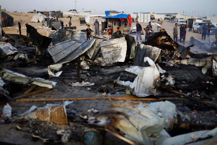 Israeli airstrike on Rafah tent camp kills 45, triggers new wave of condemnation