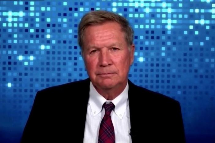 Former Ohio Governor John Kasich commits to raising climate change awareness.