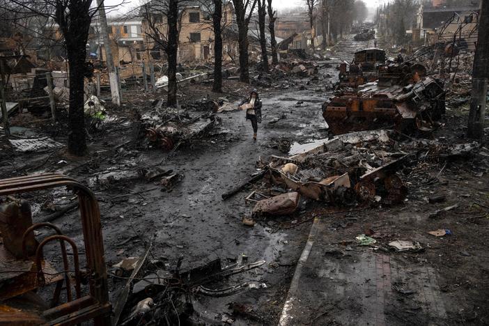 Russian withdrawal from Bucha exposes atrocities against Ukrainian civilians