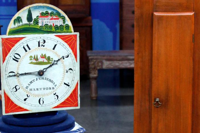 Appraisal: Hart & Truesdale Wooden Works Tall Clock, from Myrtle Beach Hour 1.