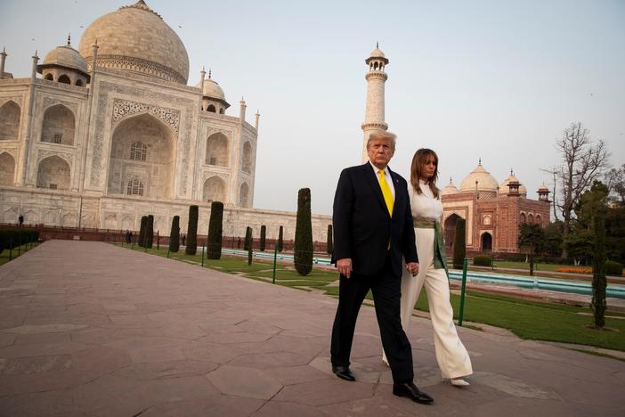 Trump's visit to India sparks hero's welcome along with protests